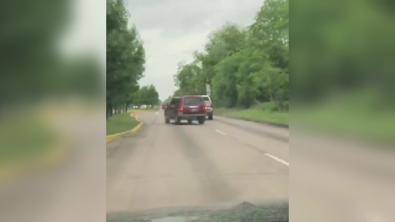 Crazy video Road rage incident in northwest Houston caught on...